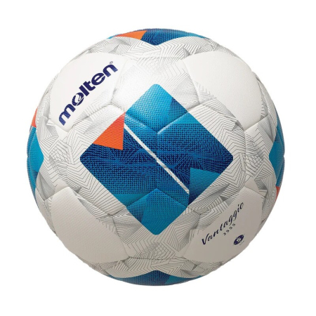 Pack of 6 Footballs Molten FIFA Quality PRO: 1x F5N5000 + 5x F5N3555, Size 5 + Ball Bag EK0046-B [2]