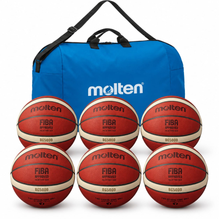 Competition basketball ball packages, FRB official, FIBA approved - 6xB7G5000+EB0046-B