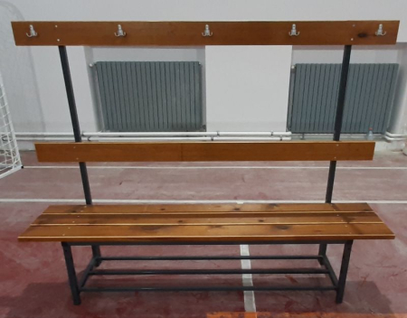 Banca vestiar cu cuier 2 m [1]