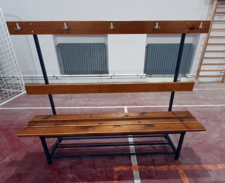Banca vestiar cu cuier 2 m [6]