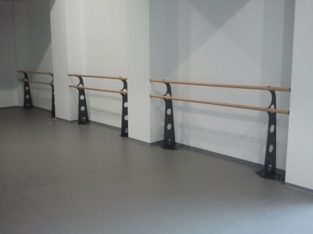 Bara de balet dubla cu suport podea, model Aqualife [1]