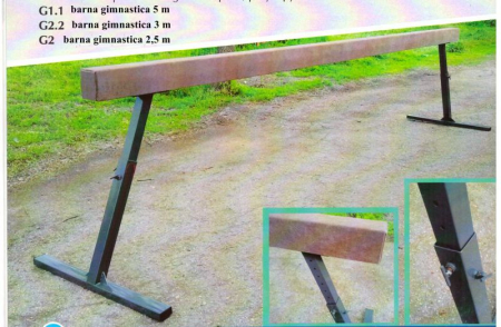 Barna gimnastica 5 m, cu reglare inaltime [4]