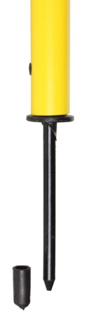 Set 12 bastoane tip jalon antrenament Sportech, varf metalic, 170 cm cu husa transport [4]