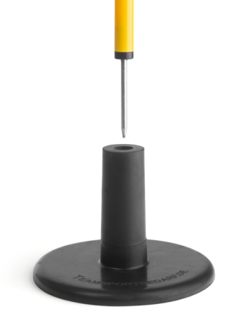 Training Pole Base – Ø 25 mm, Rubber, Stable for Indoor and Artificial Turf Use [2]