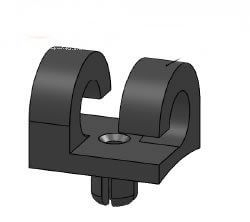 Carlig din PVC pentru prindere plasa porti [12]