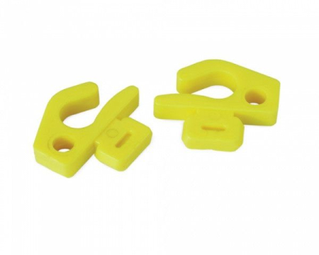 Set 100 carlige Schäper pentru prindere plasa porti cu canal [3]