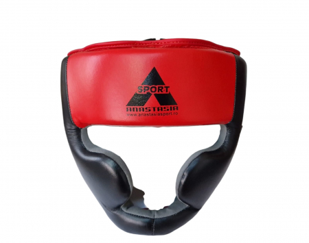 Casca box junior Anastasia Sport, marime S, culoare albastru cu negru [6]