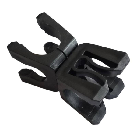 Gymnastics Pole and Ring Connector Clip Ø 32 mm, 360° Rotation, Durable PVC [3]