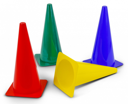 Accesorii antrenament / antrenor - Con antrenament 32 cm Anastasia Sport – PVC flexibil, culori diverse
