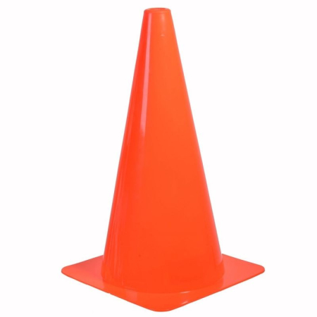 Accesorii antrenament / antrenor - Con antrenament 40 cm Anastasia Sport – PVC flexibil, culori portocaliu, galben, roșu