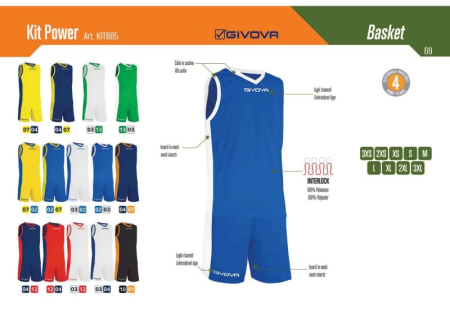 Echipament baschet Givova POWER [5]