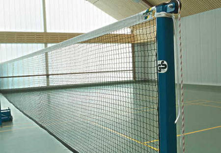 Badminton tournament net made of polypropylene high strength approx. 1.2 mm thick [3]