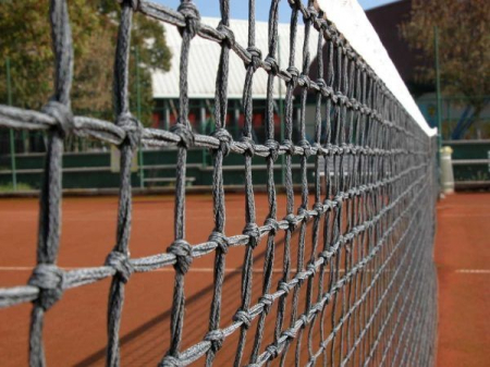 Anastasia Sport field tennis net for competition, 6 double rows, 4 mm fir [8]