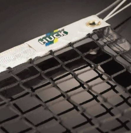 Huck Tennis Court Net, Knotless 3 mm, with Center Strap Included