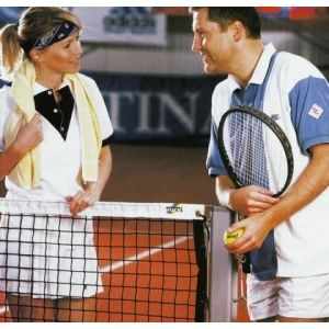 Fileu tenis camp Huck fir 3 mm, fara nod, banda mijloc [1]