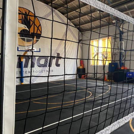 Fileu volei profesional 9,5x1 m Anastasia Sport, cablu din otel, 6 puncte prindere [4]