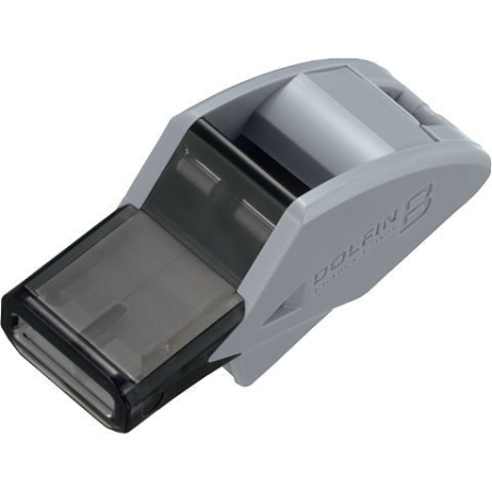 Fluier Molten Dolfin B gri, cu snur  pentru baschet [1]