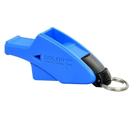 Fluier pentru arbitru de fotbal Molten Dolfin F albastru model RA0070 [2]