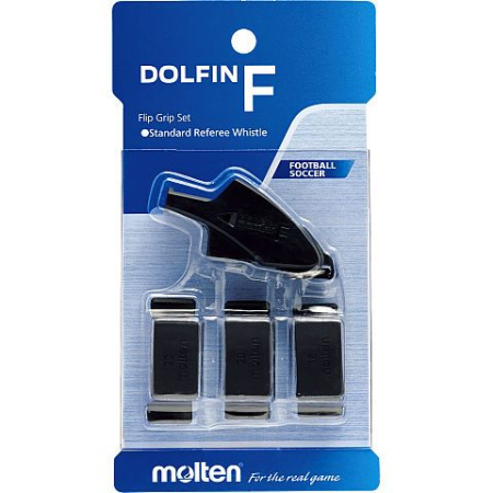 Fluier pentru fotbal Molten Dolfin F RA0070-KS cu flip-grip [13]