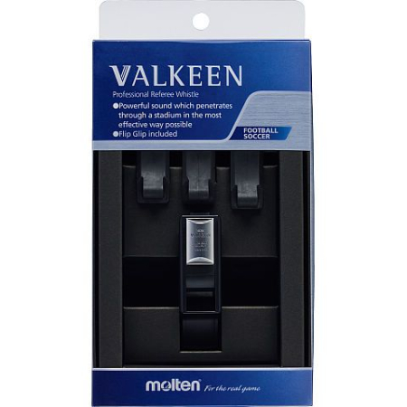 Accesorii antrenament fotbal - Fluier profesional pentru fotbal Molten VALKEEN  recomandat FIFA