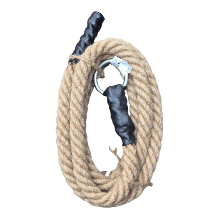 Franghie de catarat din iuta, Ø 30 mm, cu sistem de prindere, lungime 5 m [1]