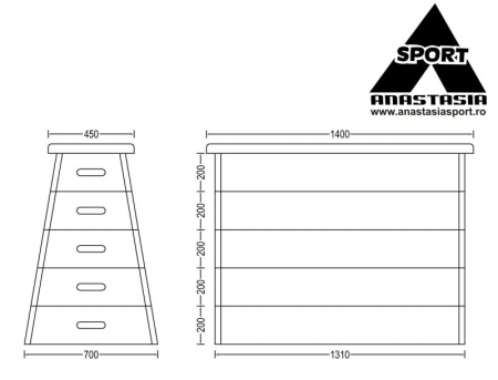 VAULTING BOXES 5 LEVELS [3]