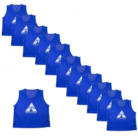 Veste și Maieuri de Departajare Fotbal - Set 12 maieuri departajare Anastasia Sport, albastru