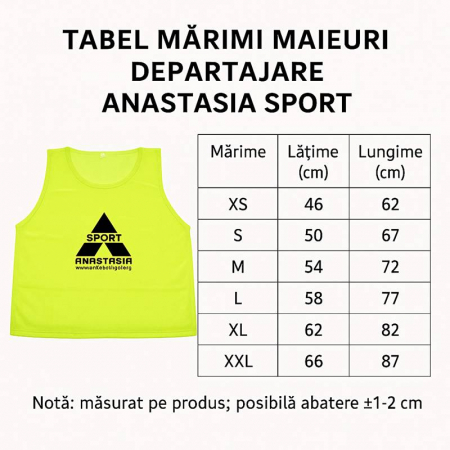 Maieu departajare Anastasia Sport, galben, marime L [1]