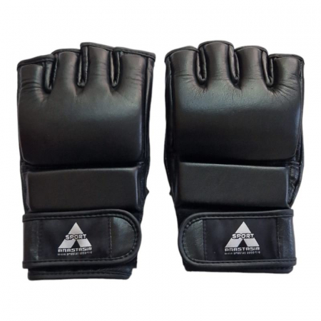 Manusi MMA Anastasia Sport piele naturala neagra, antrenament, marime L [10]