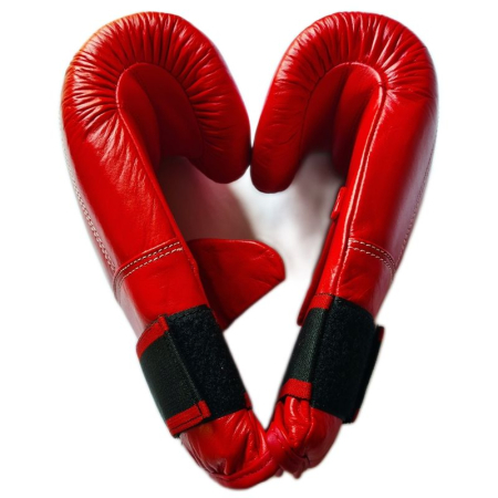 Anastasia Sport Punching Bag Gloves Natural Leather, Red, Kickboxing/MMA Training [10]