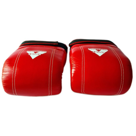Anastasia Sport Punching Bag Gloves Natural Leather, Red, Kickboxing/MMA Training [3]