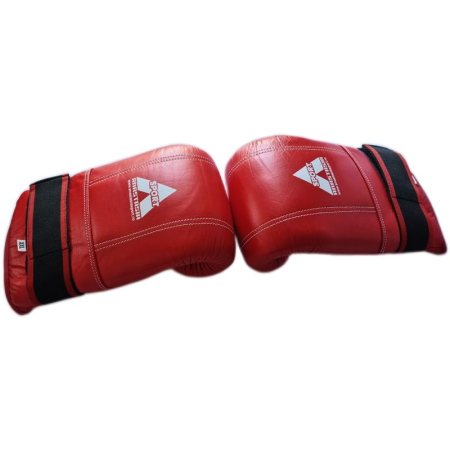 Anastasia Sport Punching Bag Gloves Natural Leather, Red, Kickboxing/MMA Training [6]