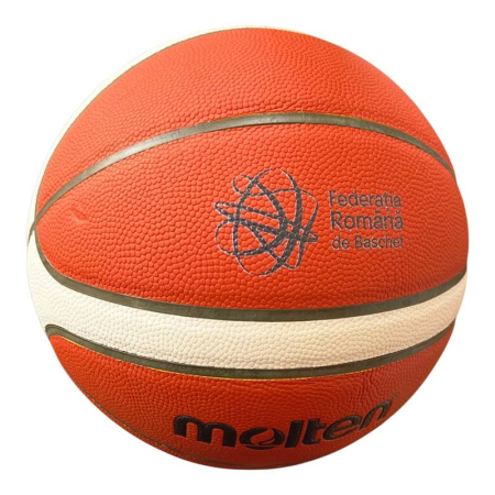 Molten B5G3850-RO Basketball, FRB Logo, FIBA Approved 2023–2027, Size 5, Indoor/Outdoor [4]