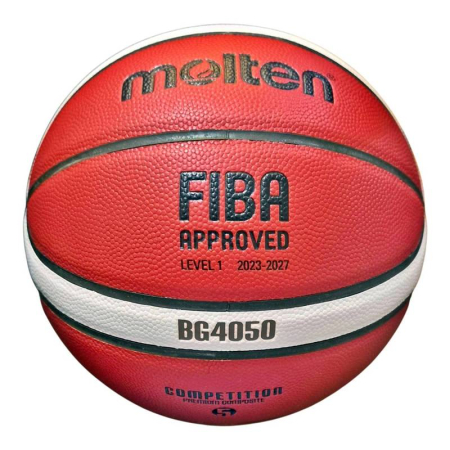 Basketball - Molten B5G4050-RO basketball, FRB logo, FIBA approved, size 5, indoor competition