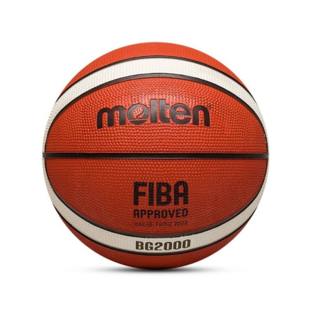 Molten basketballs - FIBA approved Molten B6G2000 basketball, rubber, size 6 (new GR6)