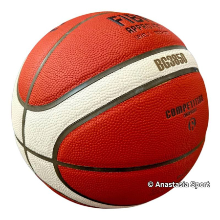 Mingi de baschet Molten mărimea 6, recomandate pentru jucătoare și juniori - Minge baschet Molten B6G3850-RO, logo FRB, FIBA Approved 2023-2027, mărime 6, indoor/outdoor