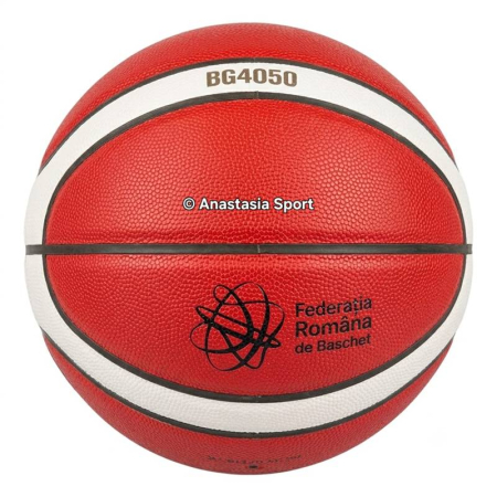 Minge baschet Molten B6G4050-RO, logo FRB, aprobată FIBA, mărimea 6, competiție [4]