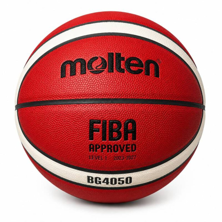 Minge baschet Molten B6G4050-RO, logo FRB, aprobată FIBA, mărimea 6, competiție [1]