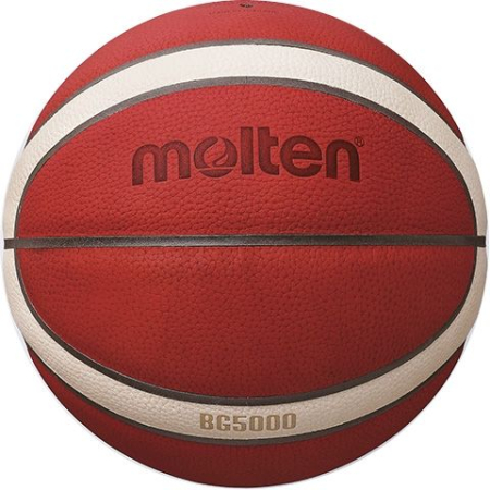 Minge baschet Molten B6G5000 oficiala FIBA, piele naturala, marime 6 [7]