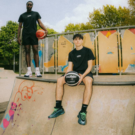 Molten B7D3500-KS special outdoor basketball, black, size 7 [3]