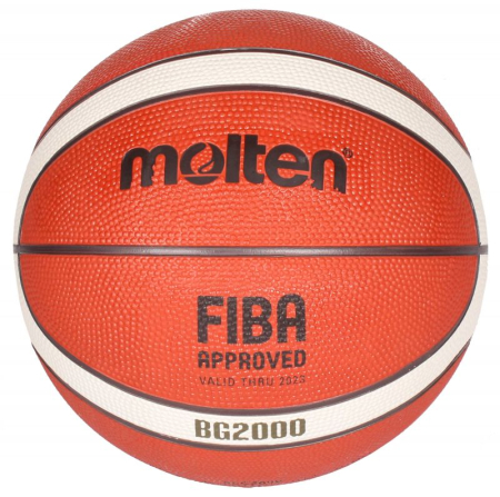 Molten basketballs - Molten B7G2000 basketball, FIBA approved, rubber, size 7