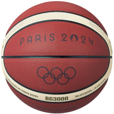 Minge baschet Molten B7G3000 Paris 2024, marimea 7, indoor/outdoor, PVC rezistent, pentru scoala si liceu [1]