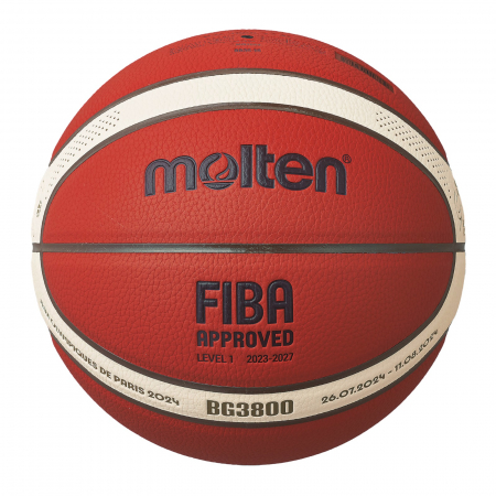 Molten B7G3800 design OG Paris FIBA approved basketball, size 7 [1]