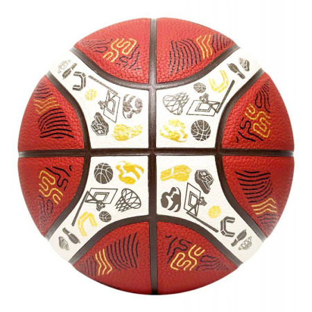 Minge baschet Molten B7G3800-E5Z Eurobaschet, aprobata FIBA, marime 7 [4]