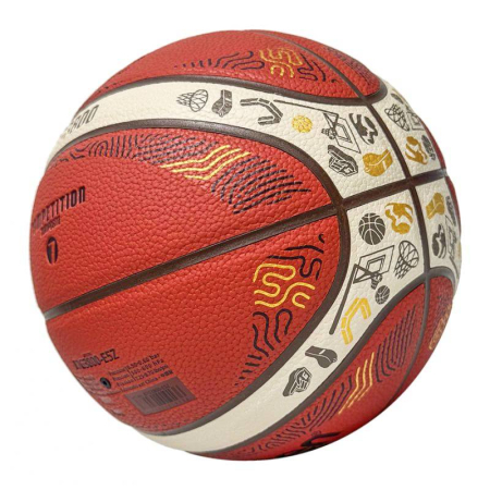 Minge baschet Molten B7G3800-E5Z Eurobaschet, aprobata FIBA, marime 7 [6]
