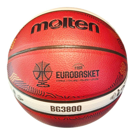 Minge baschet Molten B7G3800-E5Z Eurobaschet, aprobata FIBA, marime 7 [3]