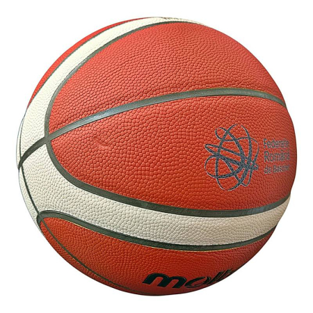 Minge baschet Molten B7G3850-RO, FIBA Approved 2023–2027, mărime 7, indoor/outdoor, logo FRB [2]