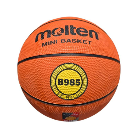 Molten B985 basketball, size 5, durable rubber, DBB Approved, indoor / outdoor