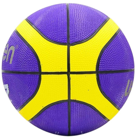 Minge baschet Molten BGR7-VY, cauciuc premium, marimea 7, mov / galben, indoor & outdoor [1]