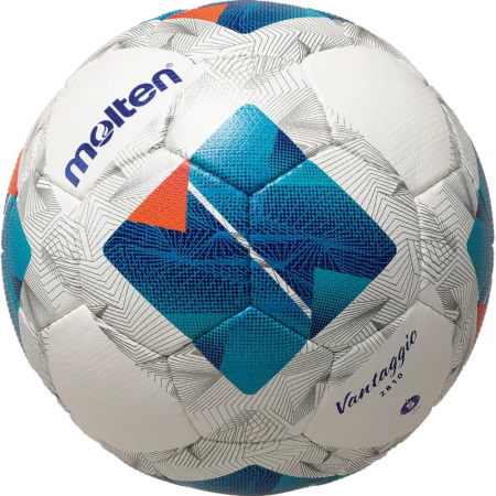 Mingi fotbal Molten - Minge fotbal Molten F4N2810, marime 4, cusuta manual, piele PU